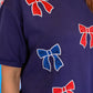 Red, White, And Bowtiful Luxe Top