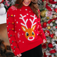 PREORDER- Reindeer Holiday Sweater
