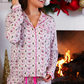 PREORDER- Santa's Favorite Ruffle Pajama Set