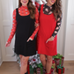 PREORDER- Rory Ribbed Jumper Dress- Black
