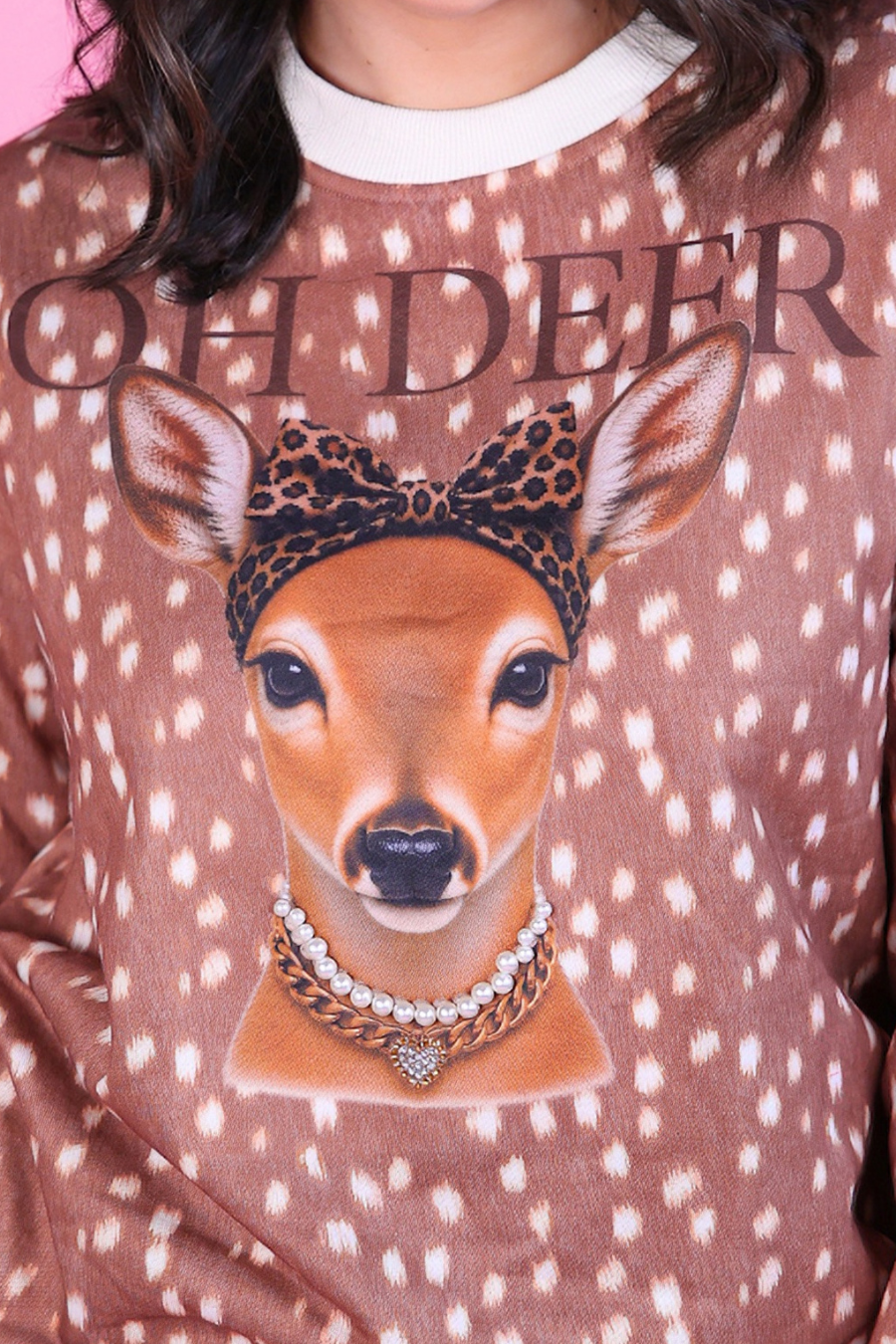 PREORDER- Pretty Wild Pullover- Oh Deer