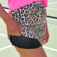 Safari Chic Leopard Skort