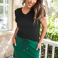 PREORDER- Solid Emerald Skort
