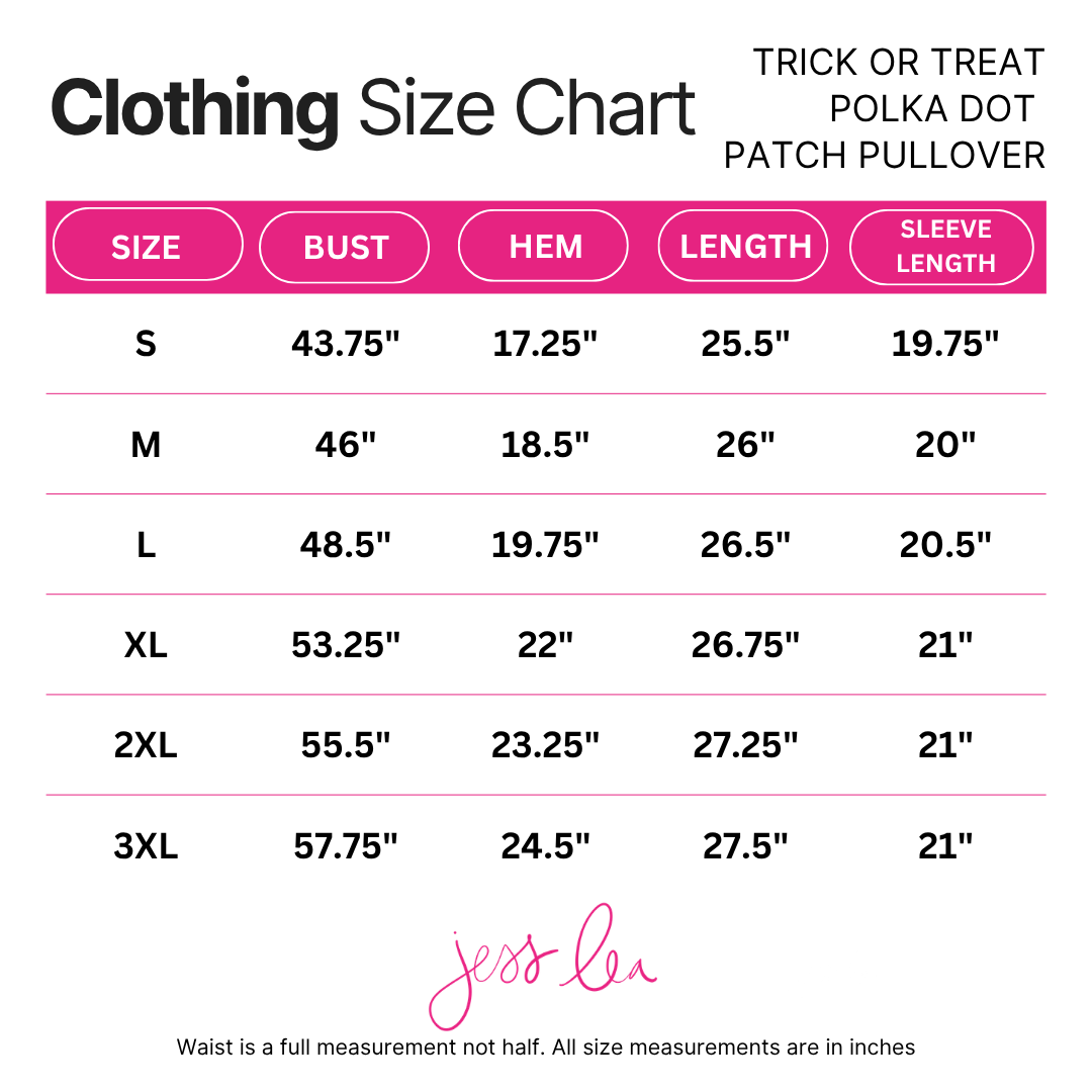PREORDER- Trick or Treat Polka Dot Patch Pullover