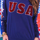 USA Sequin Star Top