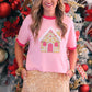 PREORDER- Foil Gingerbread House Tee