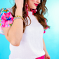 Wander The Town Flutter Sleeve Top
