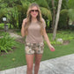 PREORDER- Chloe Camo Everyday Shorts- Classic