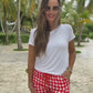 PREORDER- Red Gingham Everyday Shorts