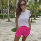 PREORDER- Solid Raspberry Everyday Shorts