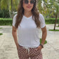 PREORDER- Mocha Mousse Polka Dot Everyday Shorts