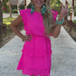Game Day Ruffle Dress