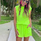 Hard To Resist Pleated Set