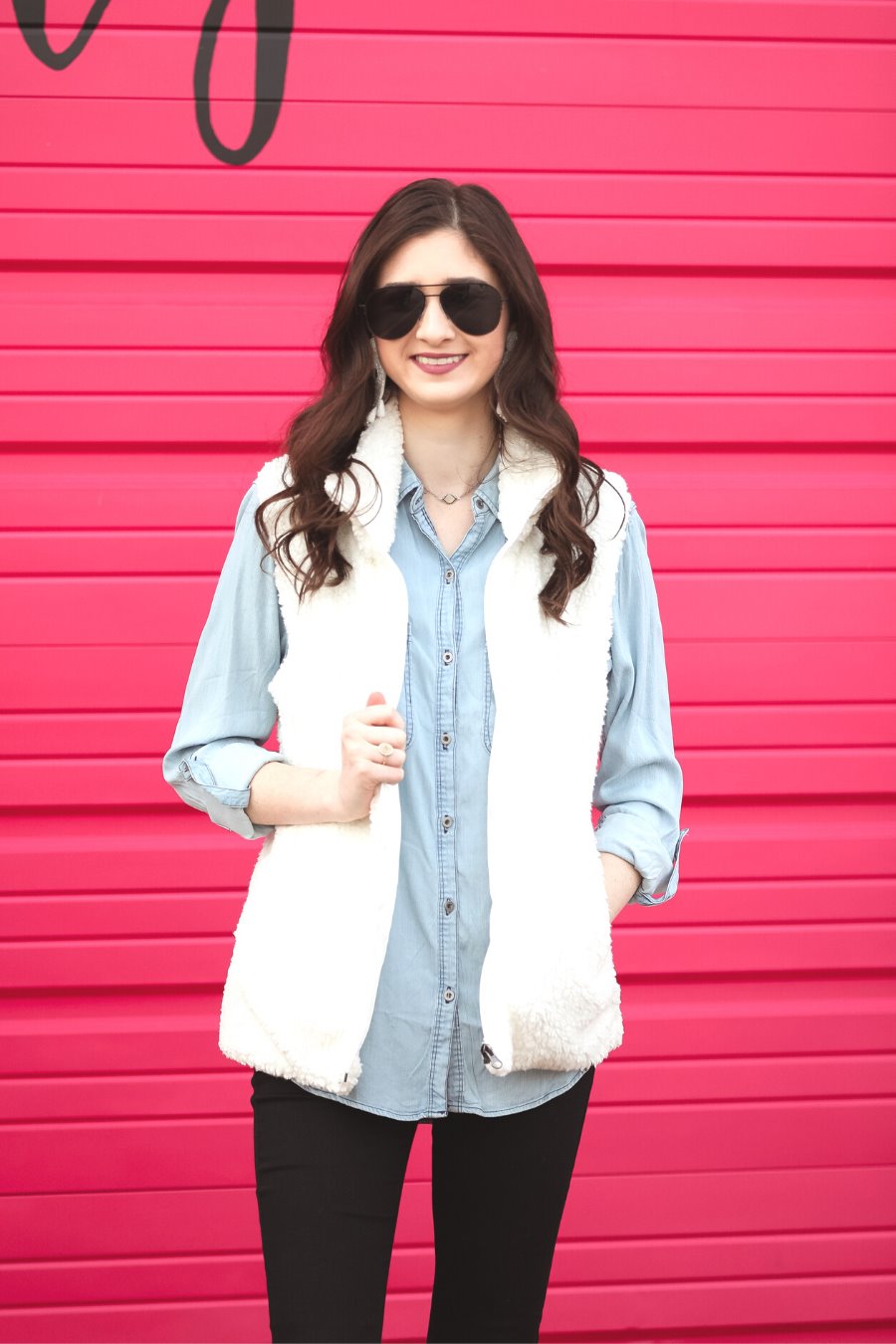 The Brooke Sherpa Vest