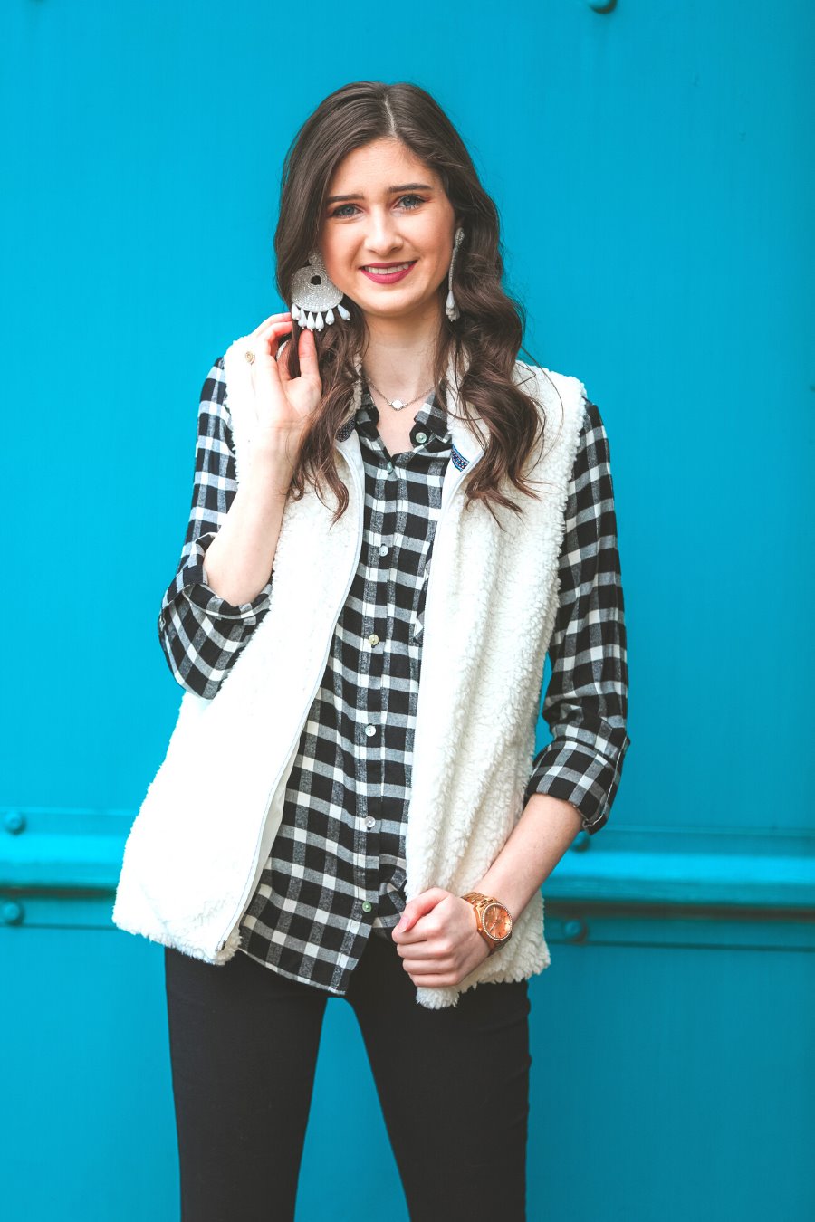 The Brooke Sherpa Vest