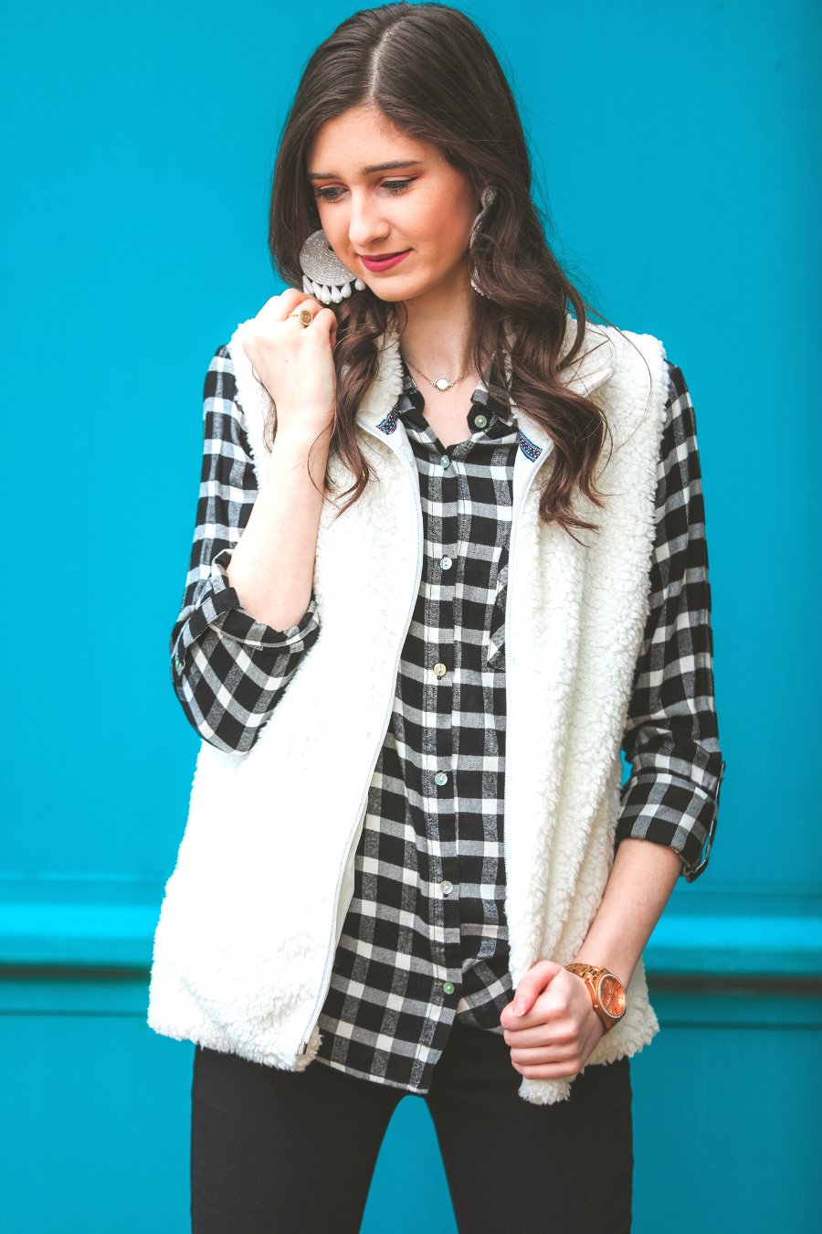 The Brooke Sherpa Vest