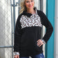 Larissa Leopard Fleece Pullover