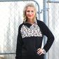Larissa Leopard Fleece Pullover