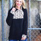 Larissa Leopard Fleece Pullover