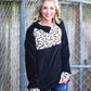 Larissa Leopard Fleece Pullover
