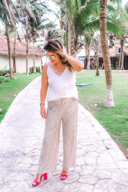 Kourtney Sequin Pants - Jess Lea Wholesale