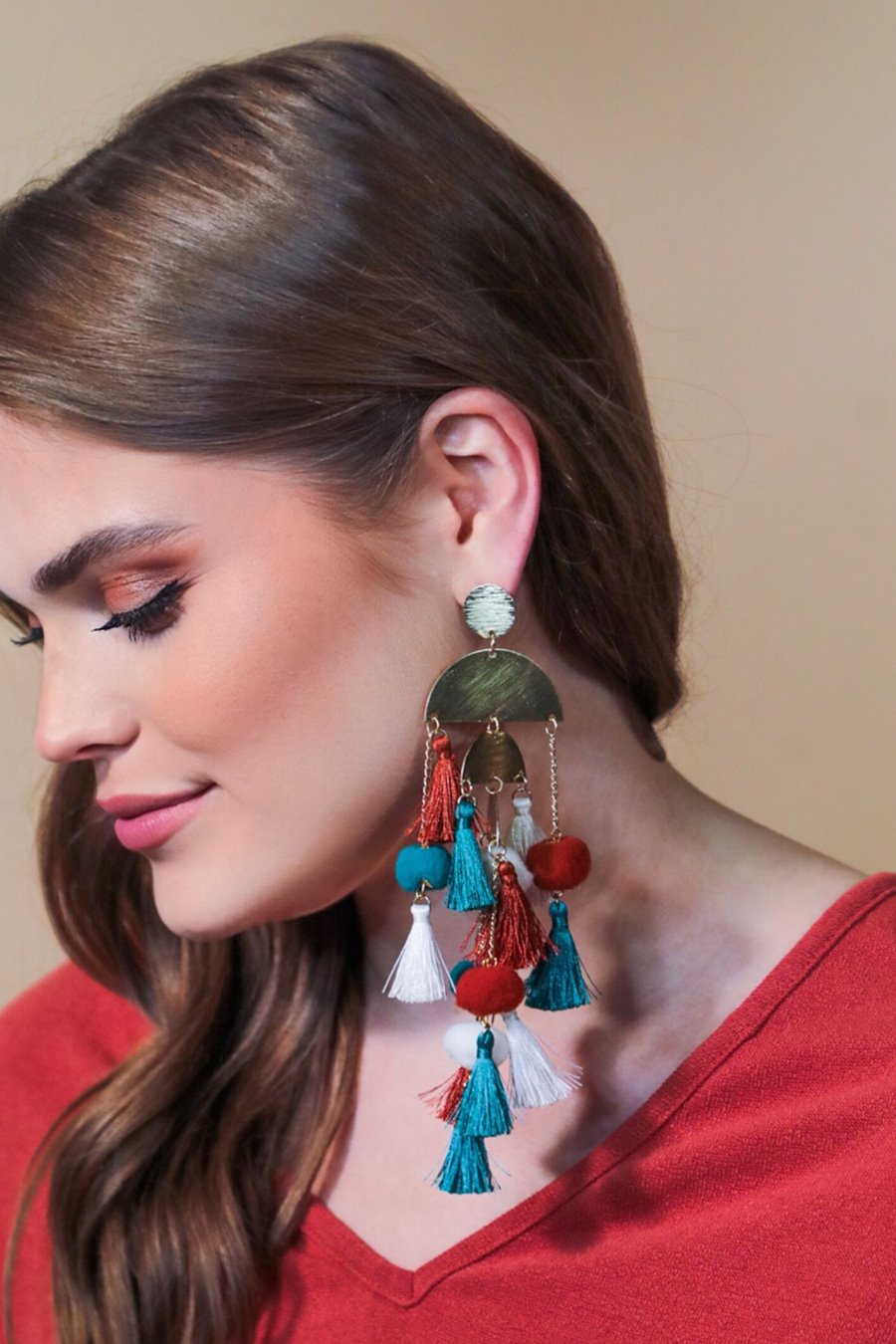 Chandelier Tassel Earrings - Jess Lea Wholesale