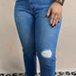 Channing Mid Rise Mom Jeans