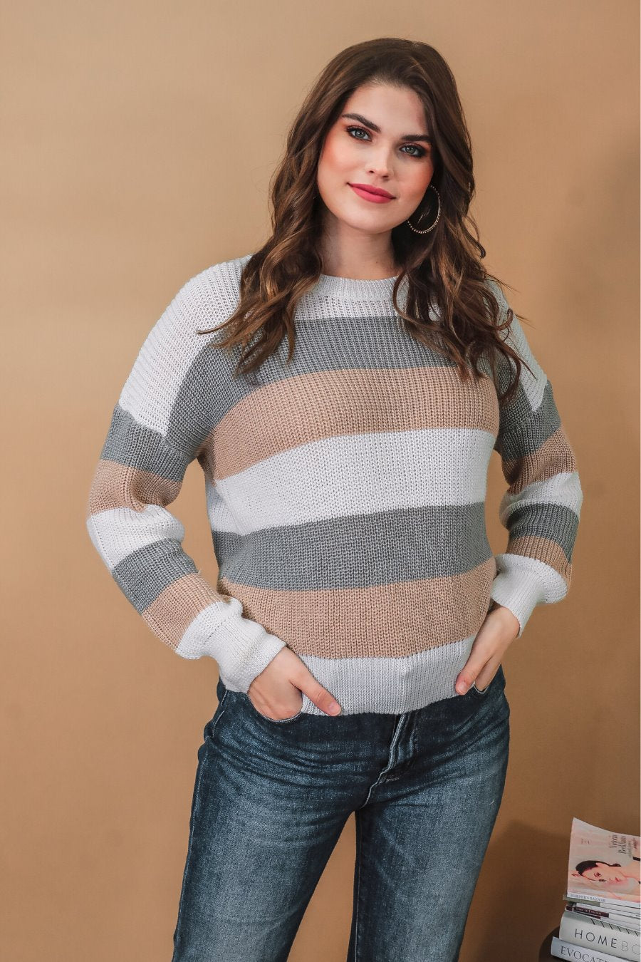 Vermont Striped Sweater