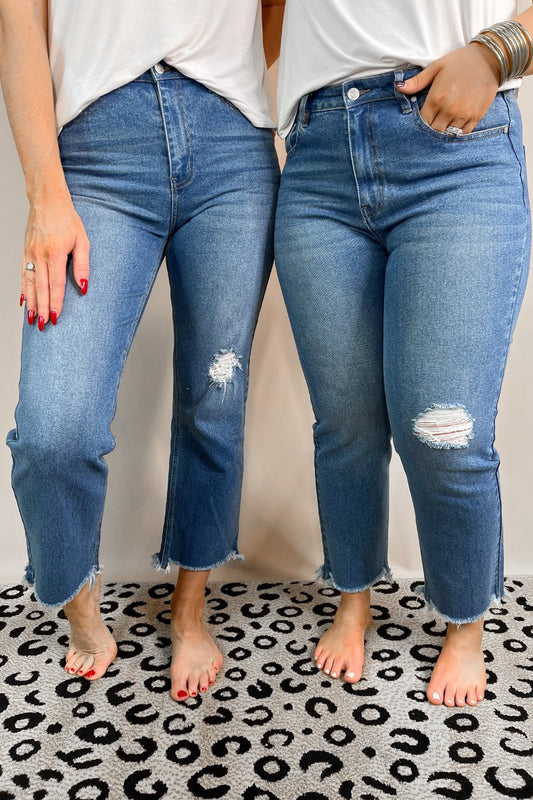 Channing Mid Rise Mom Jeans - Jess Lea Wholesale