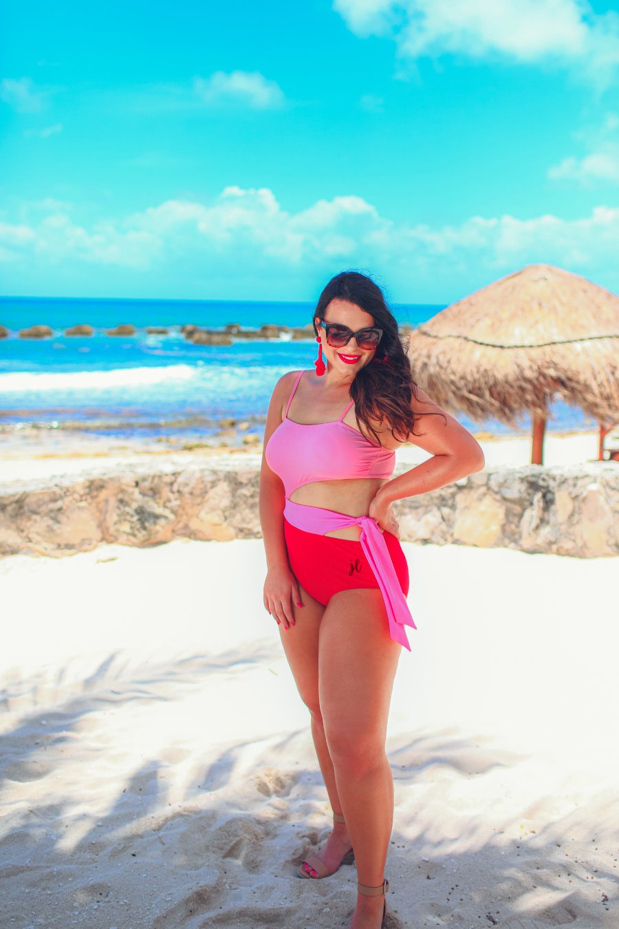 Heat Wave Tie Swimsuit - Jess Lea Wholesale