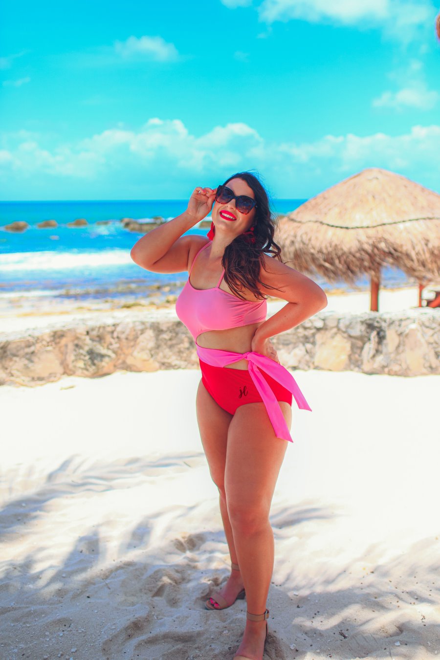 Heat Wave Tie Swimsuit - Jess Lea Wholesale