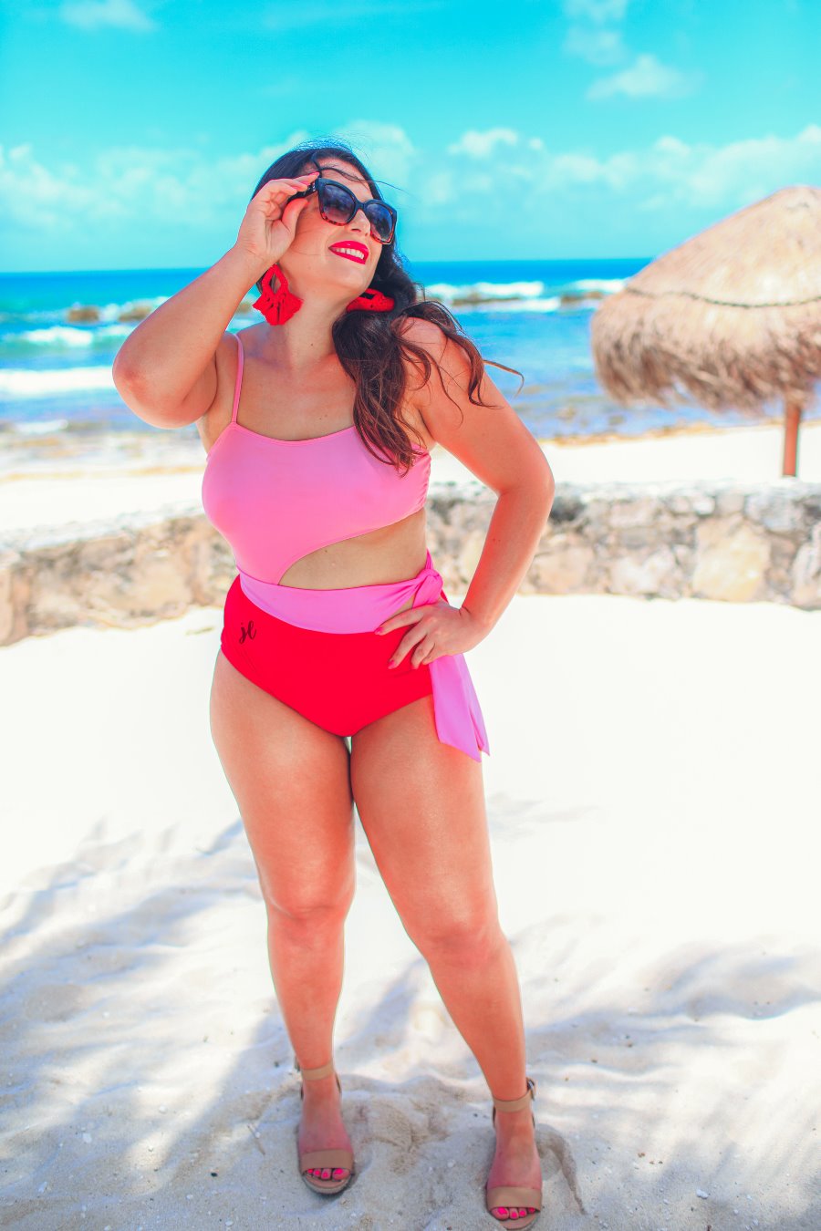 Heat Wave Tie Swimsuit - Jess Lea Wholesale