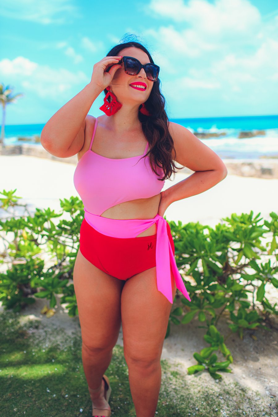 Heat Wave Tie Swimsuit - Jess Lea Wholesale