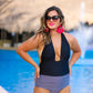 Make A Splash Halter Swimsuit