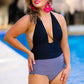 Make A Splash Halter Swimsuit