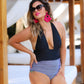 Make A Splash Halter Swimsuit