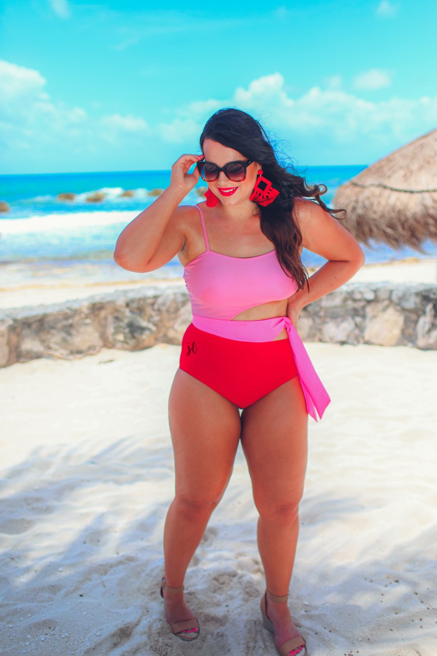 Heat Wave Tie Swimsuit - Jess Lea Wholesale