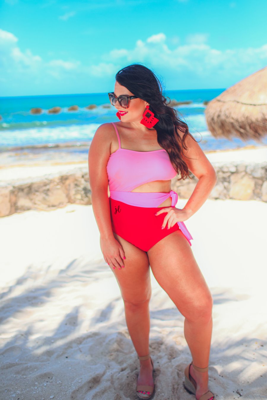 Heat Wave Tie Swimsuit - Jess Lea Wholesale