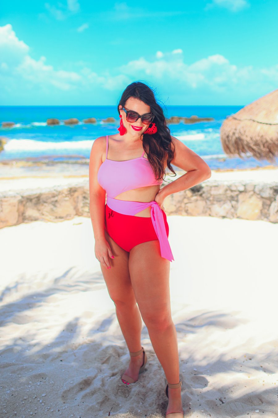 Heat Wave Tie Swimsuit - Jess Lea Wholesale