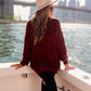 Cabin Fever Cowl Neck Sweater