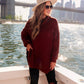 Cabin Fever Cowl Neck Sweater