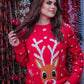 Reindeer Holiday Sweater