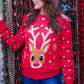 Reindeer Holiday Sweater