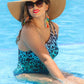 Tahiti Travels Turquoise Swimsuit