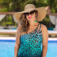 Tahiti Travels Turquoise Swimsuit