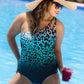 Tahiti Travels Turquoise Swimsuit