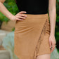 Wynn Suede Skirt