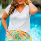 Sweet Citrus Oranges Drawstring Everyday Shorts
