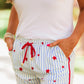 Stars And Stripes Drawstring Everyday Shorts
