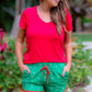 Tee Time Golf Drawstring Everyday Shorts